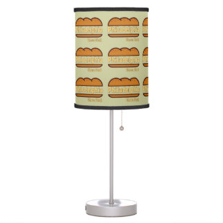 Philadelphia Cheese Steak Table Lamp