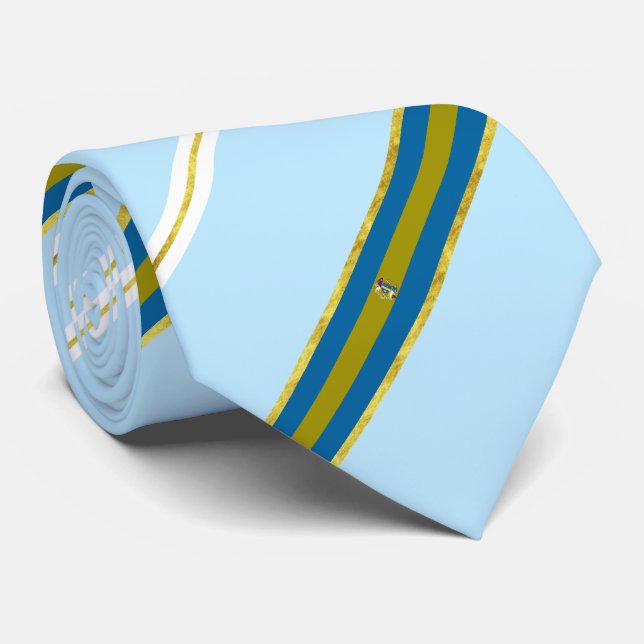 Philadelphia city flag Neck Tie (Rolled)