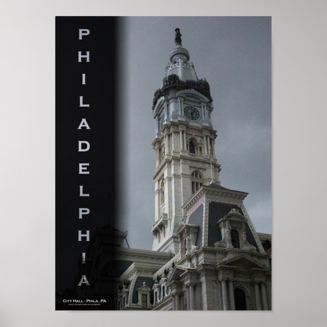 Philadelphia - City Hall Poster (Front)