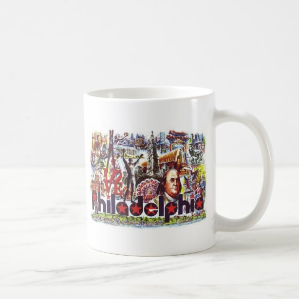 Philadelphia Mugs - No Minimum Quantity | Zazzle