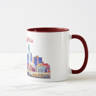 Philadelphia Color Sketch Mug