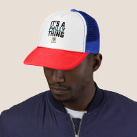 It's A Philly Thing Trucker Hat | It's A Philly Thing White Trucker Hat