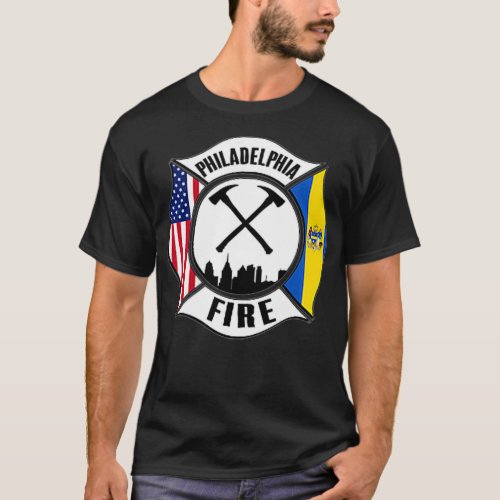 Philadelphia Fire Rescue Department Pennsylvania T_Shirt