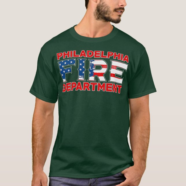 Philadelphia Fire Rescue Department Pennsylvania T-Shirt (Front)
