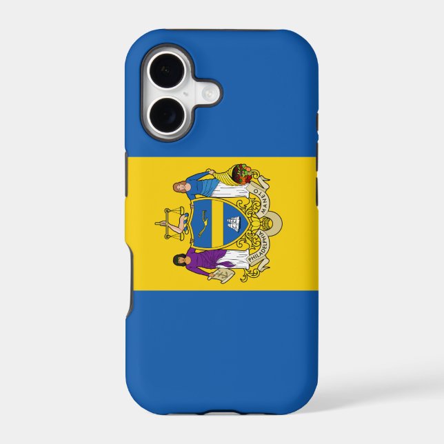 Philadelphia Flag Iphone Case (Back)