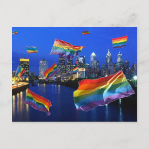 Philadelphia Flying Pride Postcard