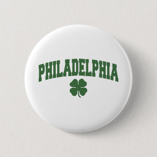Philadelphia (Irish Shamrock) Pinback Button