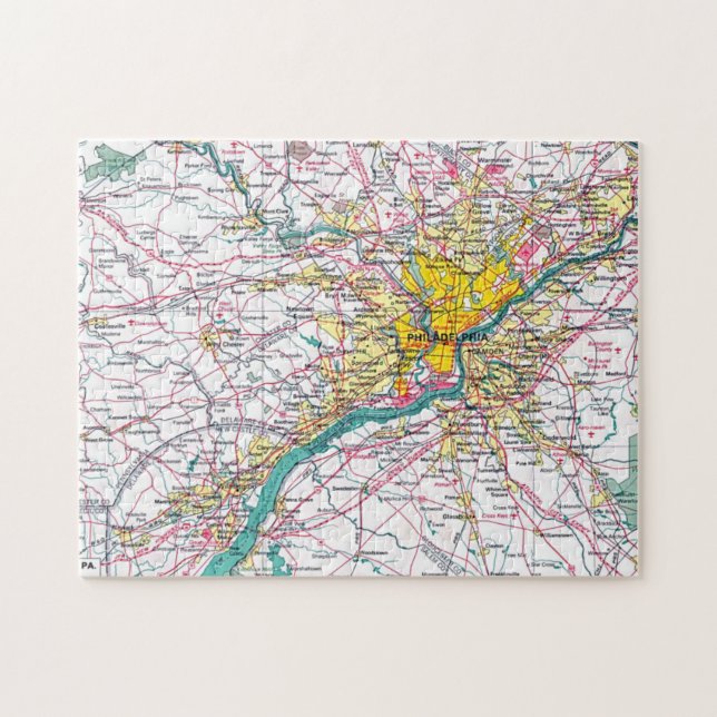 Philadelphia Jigsaw Puzzle (Horizontal)