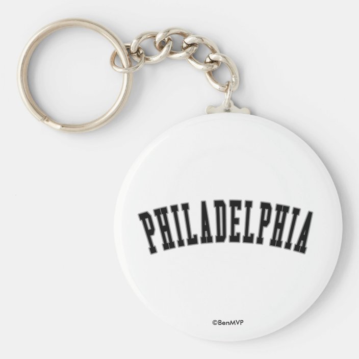 Philadelphia Key Chain