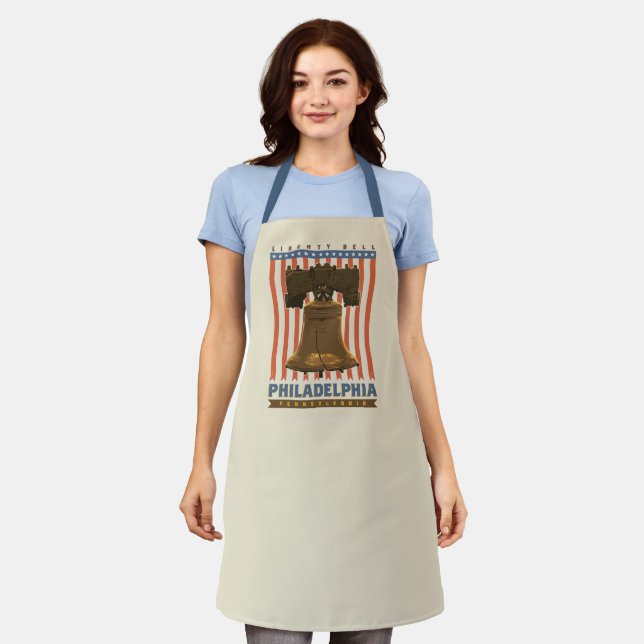 Philadelphia | Liberty Bell Apron (Worn)