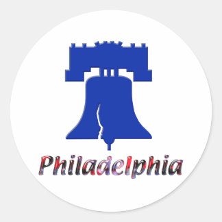 Philadelphia Liberty Bell Classic Round Sticker