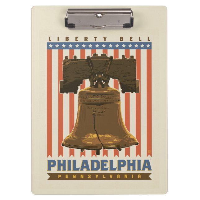 Philadelphia | Liberty Bell Clipboard (Front)