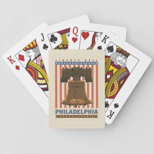 Philadelphia  Liberty Bell Poker Cards