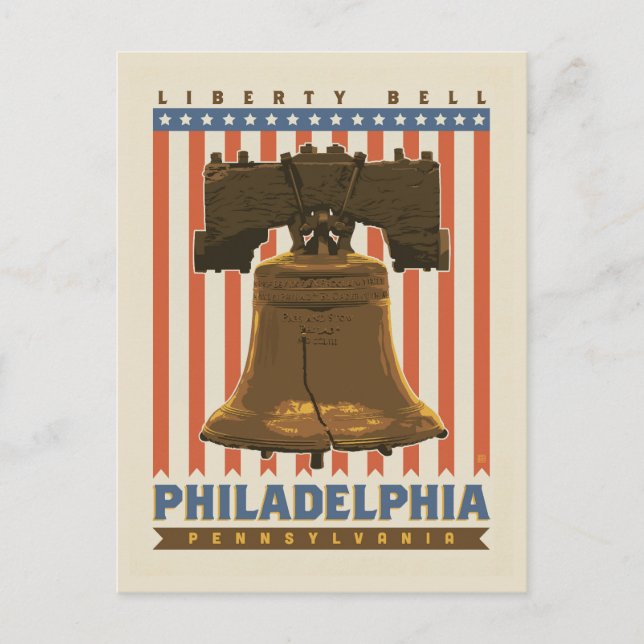 Philadelphia | Liberty Bell Postcard (Front)