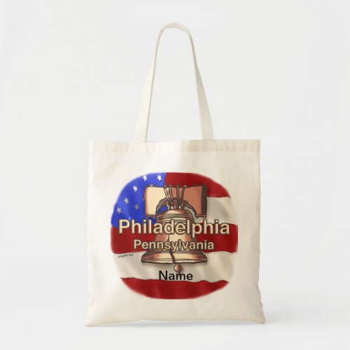 Philadelphia Liberty Bell Tote Bag
