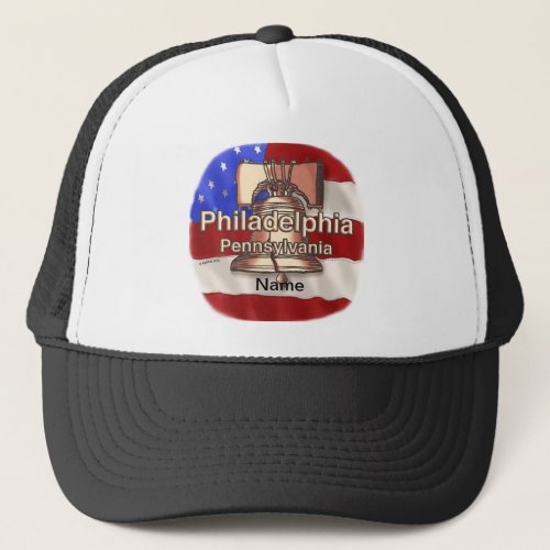 Philadelphia Liberty Bell Trucker Hat