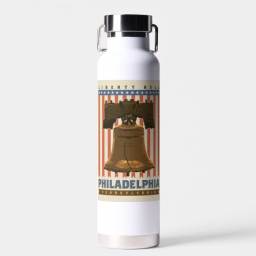 Philadelphia  Liberty Bell Water Bottle