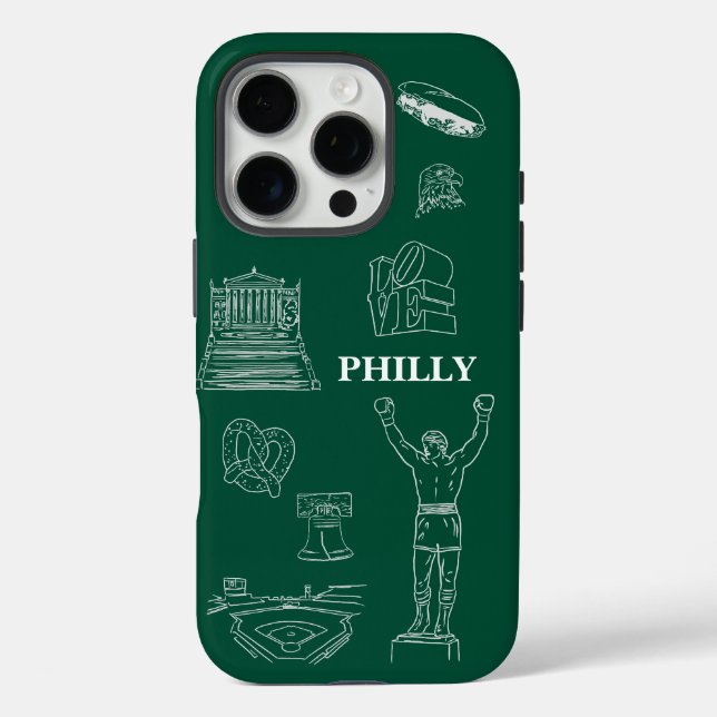 Philadelphia lover  Case-Mate iPhone case (Back)
