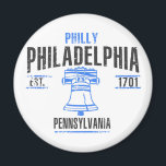 Philadelphia Magnet<br><div class="desc">Philadelphia</div>