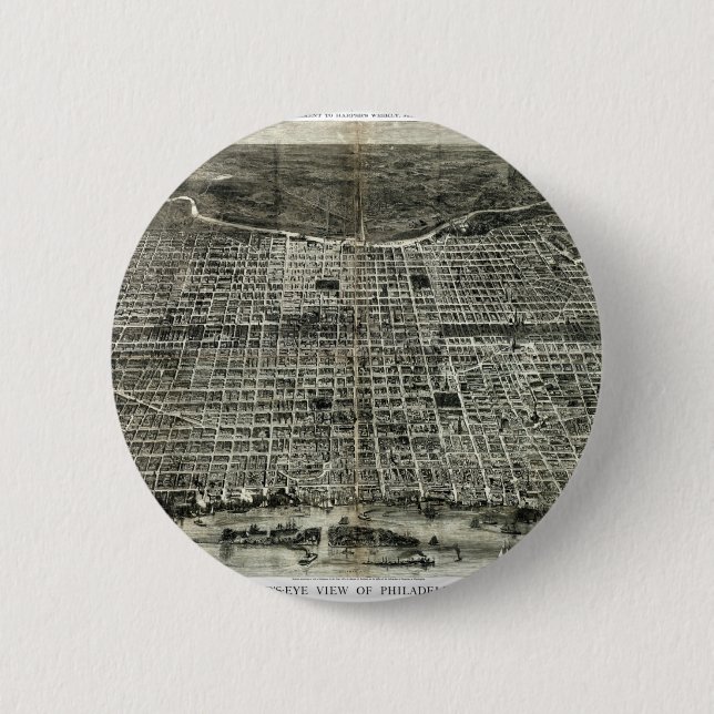 philadelphia map button (Front)