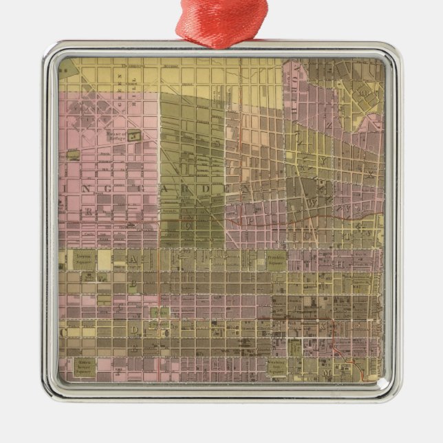Philadelphia Metal Ornament (Front)