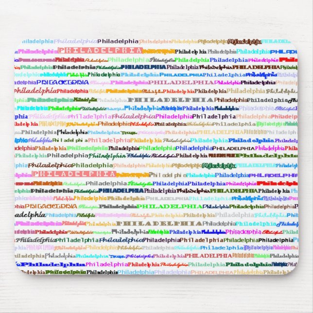 Philadelphia Mousepad (Front)