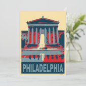 Philadelphia Museum in Blue (Standing Front)