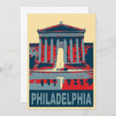 Philadelphia Museum in Blue (Front/Back)