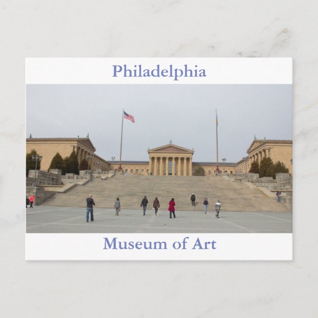 Philadelphia Museum of Art Postcard (Front)