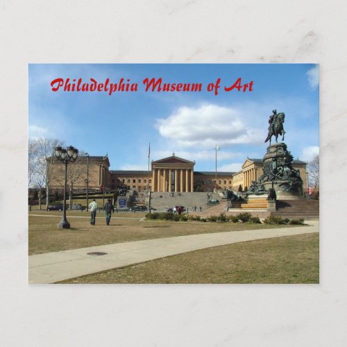 Philadelphia Museum of Art Postcard