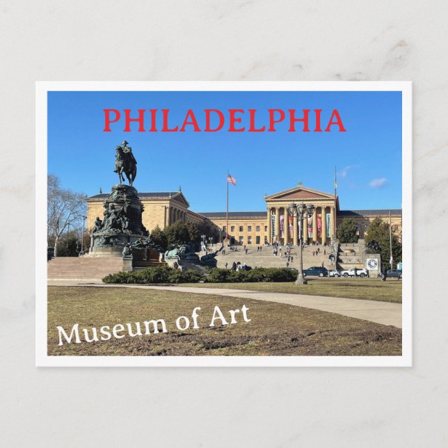 Philadelphia Museum of Art Postcard (Front)