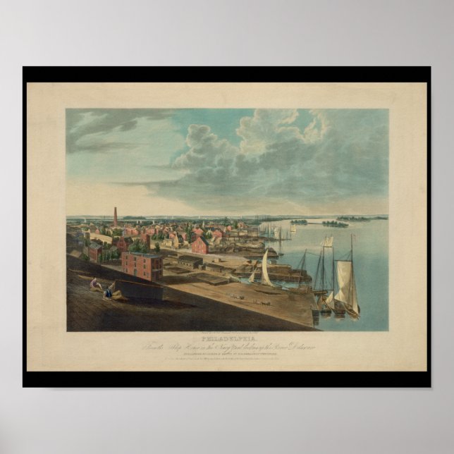 Philadelphia Navy Yard Ship House PA Print (Front)