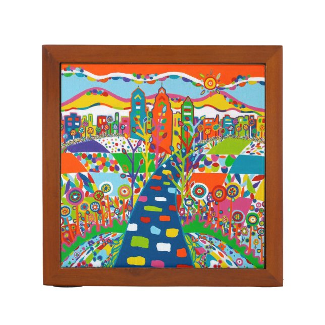 Philadelphia, PA Desk Organizer (Front)