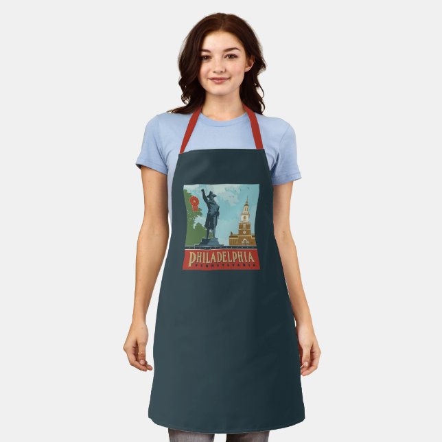 Philadelphia, PA | Independence Hall Apron (Worn)