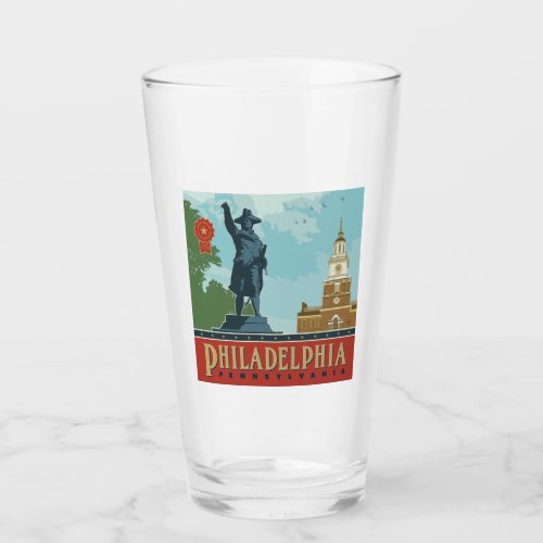 Philadelphia PA  Independence Hall Glass