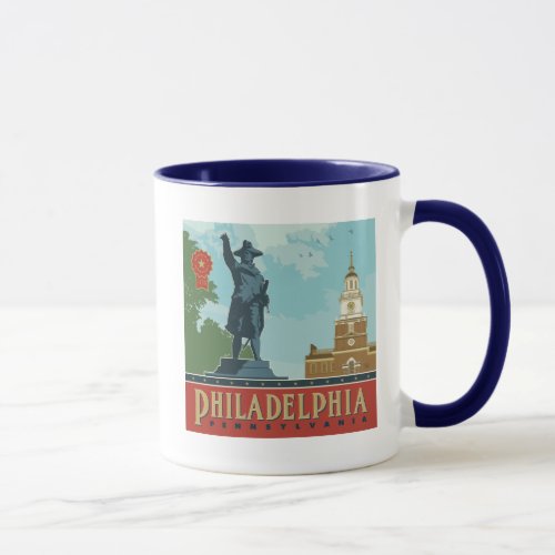 Philadelphia PA  Independence Hall Mug