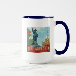 Philadelphia, PA   Independence Hall Mug