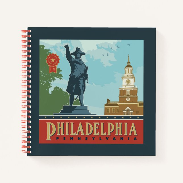 Philadelphia, PA | Independence Hall Notebook (Front)