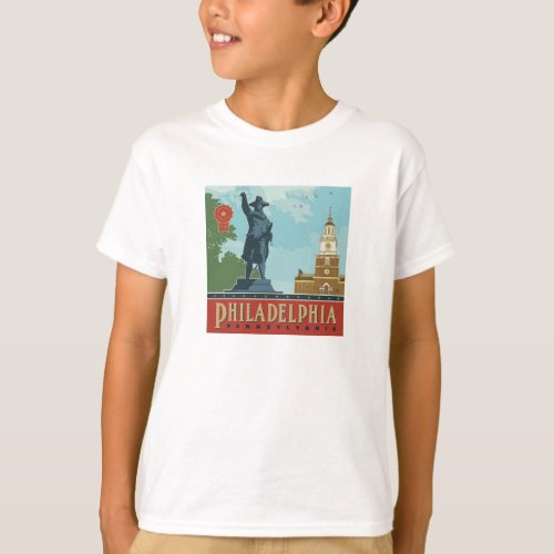 Philadelphia PA  Independence Hall T_Shirt