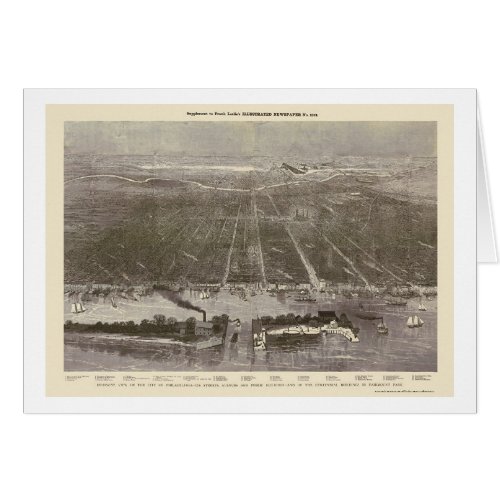 Philadelphia PA Panoramic Map _ 1876