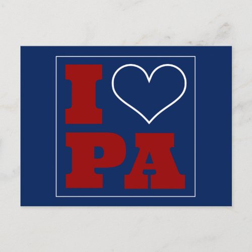 Philadelphia PA Tailgate Invitation Postcard