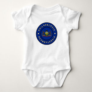 Philadelphia Pennsylvania Baby Bodysuit