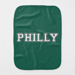 Philadelphia Pennsylvania Baby Burp Cloth