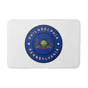 Philadelphia Pennsylvania Bath Mat