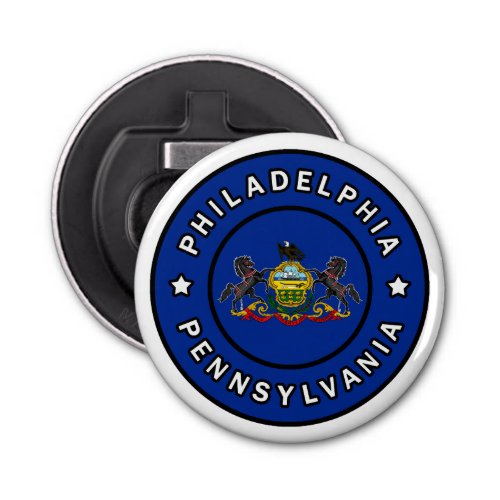 Philadelphia Pennsylvania Bottle Opener