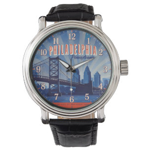 Philadelphia Pennsylvania Bridge Philly Skyline Watch