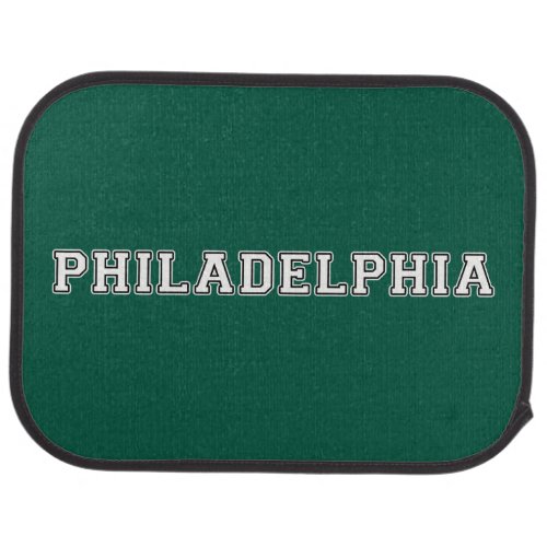 Philadelphia Pennsylvania Car Floor Mat