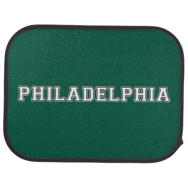 Philadelphia Pennsylvania Car Floor Mat (Rear)