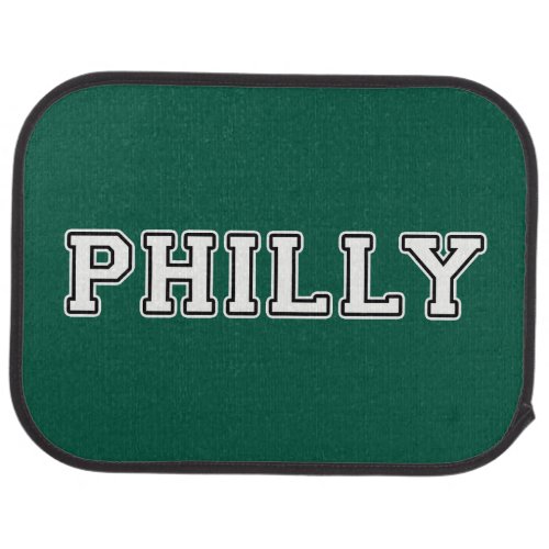 Philadelphia Pennsylvania Car Floor Mat