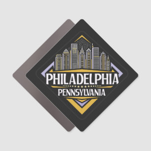 Philadelphia Pennsylvania Car Magnet